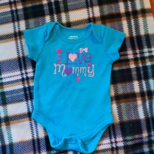 Newborn girls onesie